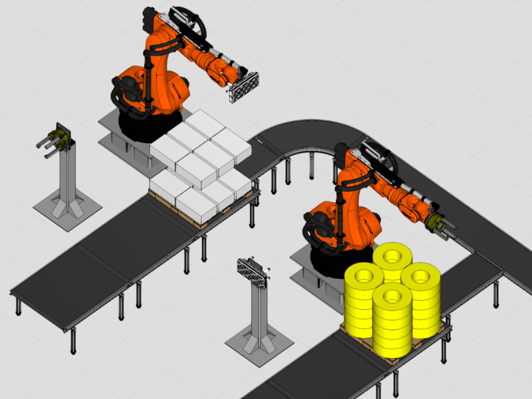 库房机器人、夹具